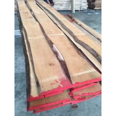 可信赖的金威木业供应欧洲进口榉木毛边板AB级 家居板 优质进口木料 地板材 门床木板制造商