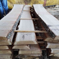 纯正金威木业德国进口优质白橡木 毛边板 实木板 板材 家具板材 木料 橡木 ABC级 22/26mm