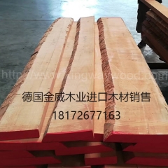 最好的德国金威木业供应进口 欧洲 榉木 木板 实木 毛边板 家具板 地板 木材A级AB级ABC级