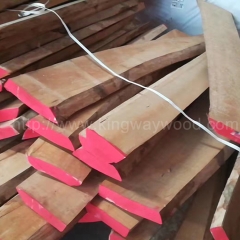 坚硬耐磨的金威木业最新到港A级德国进口榉木毛边板厚度38/50/60mm 高品质地板材 家居制材 高级板材