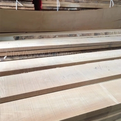 可靠的金威木业 进口德国榉木 毛边板材 木板材 实木板 木料 批发 26/38/50mmAB级 地板家具材料供应商