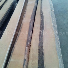 最好的金威木业欧洲进口榉木毛边板 50mmA/AB级 高级优质32/38mmAB级 实木 3/4面清 板材 榉木 木料 地板家具料 月供10柜