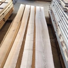 坚硬耐磨的德国金威木业欧洲 进口 白蜡木 实木板 毛边 30mmAB 现货 木板 家具材 欧式家居 木材批发